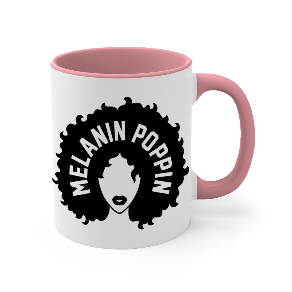 melanin poppin 85#- black words - phrases-Mug / Coffee Cup