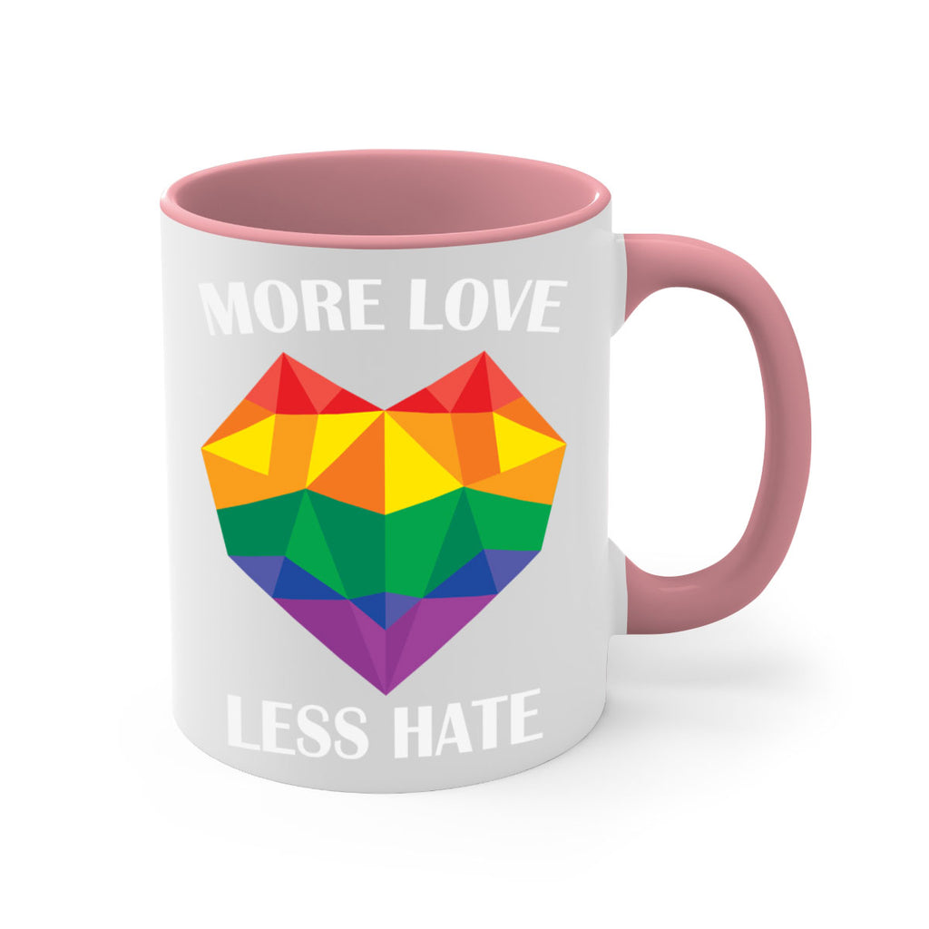 more love less hate lgbt lgbt 78#- lgbt-Mug / Coffee Cup