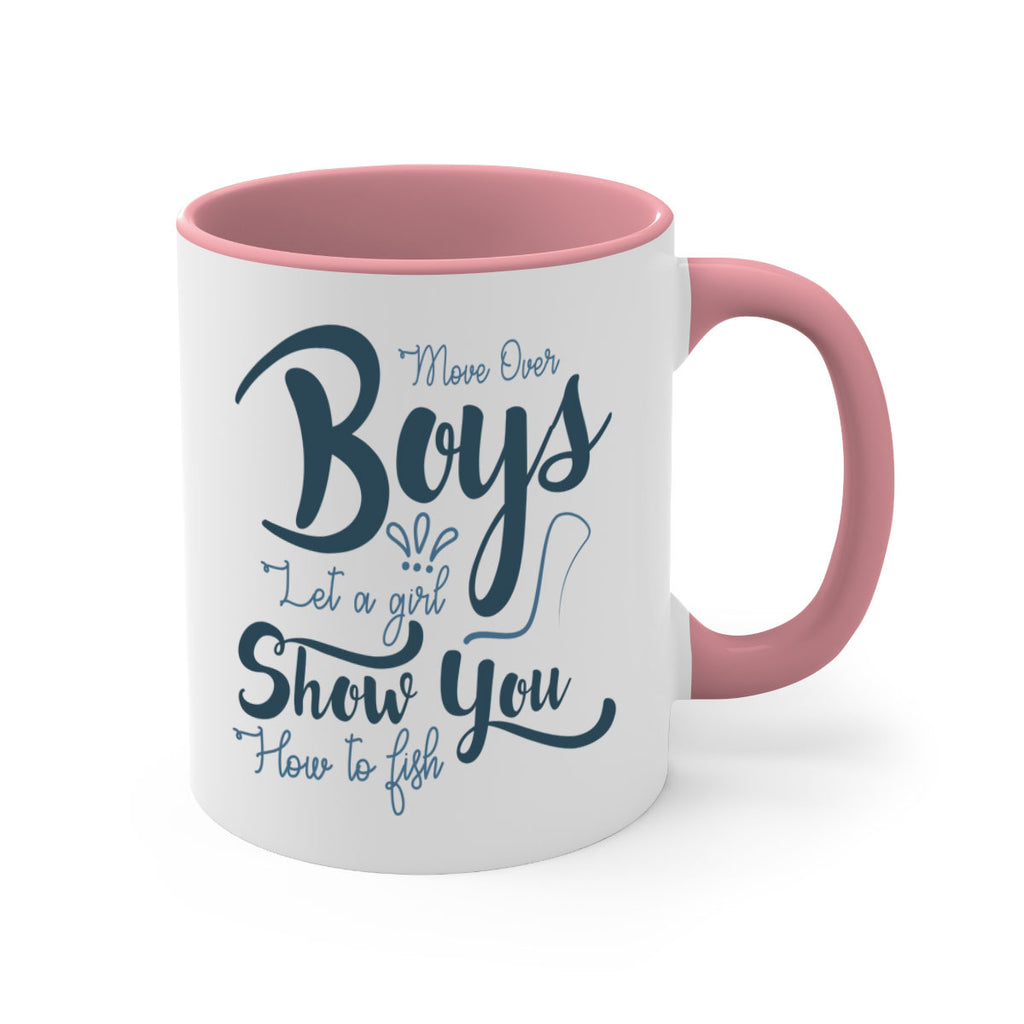 move over boys 46#- fishing-Mug / Coffee Cup