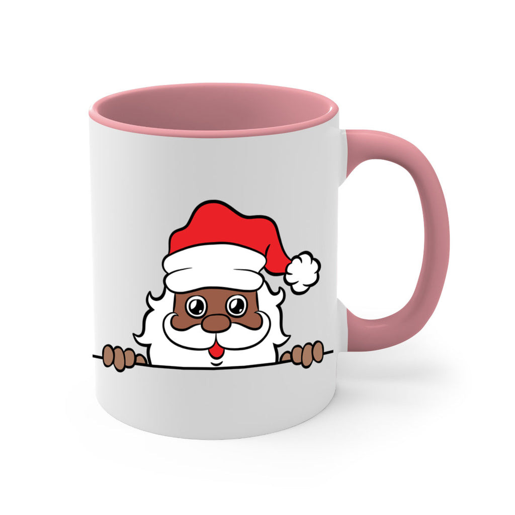 peekaboo black santa 19#- Black men - Boys-Mug / Coffee Cup