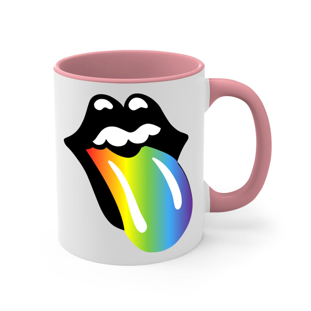 rainbow mouth and tongue 5#- lgbt-Mug / Coffee Cup