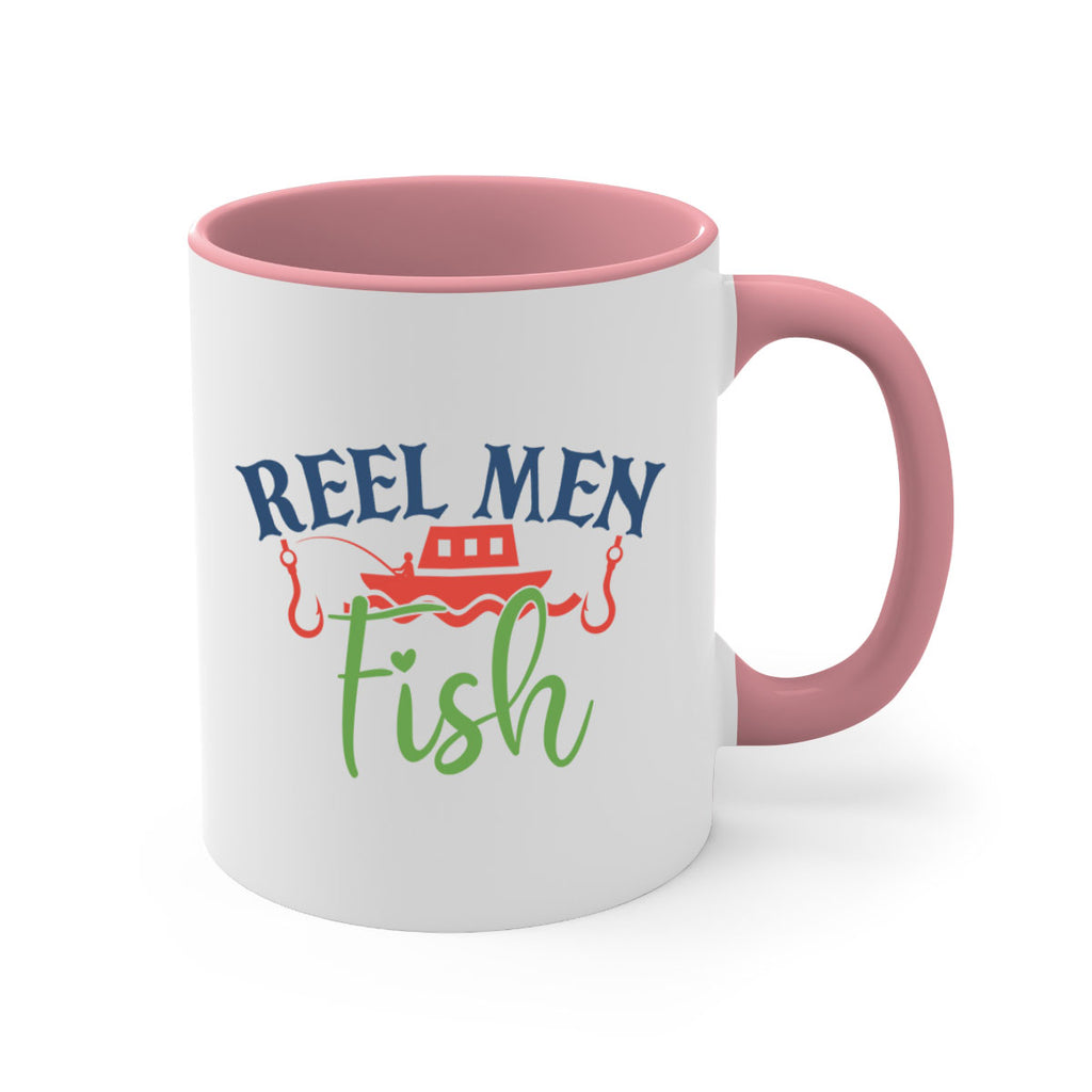 reel men fish 196#- fishing-Mug / Coffee Cup