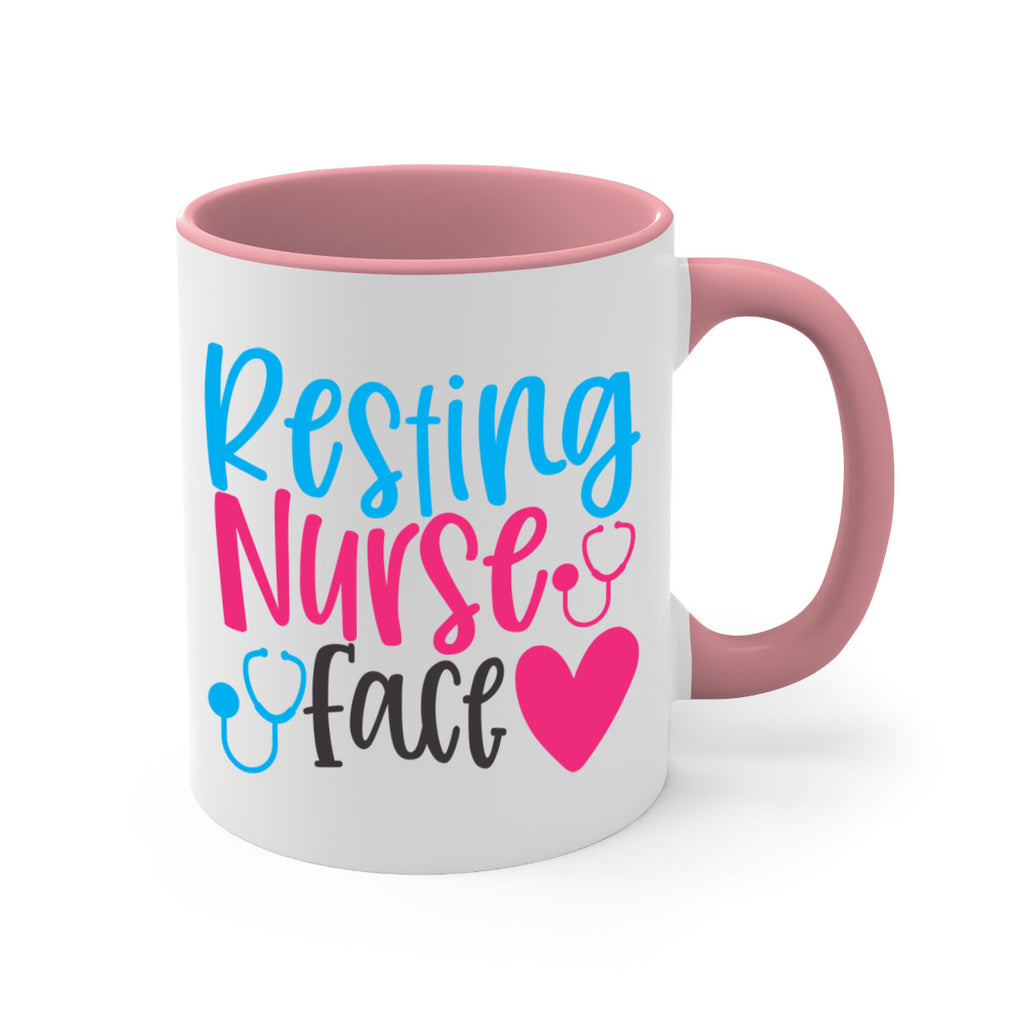 resting nurse face Style Style 56#- nurse-Mug / Coffee Cup