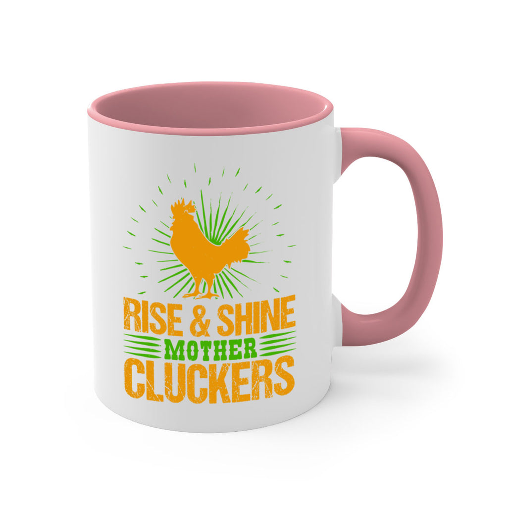 rise and shine mother cluckers 38#- Farm and garden-Mug / Coffee Cup