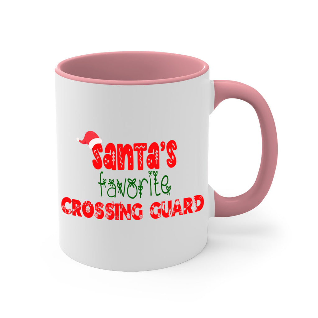santas favorite crossing guard style 758#- christmas-Mug / Coffee Cup