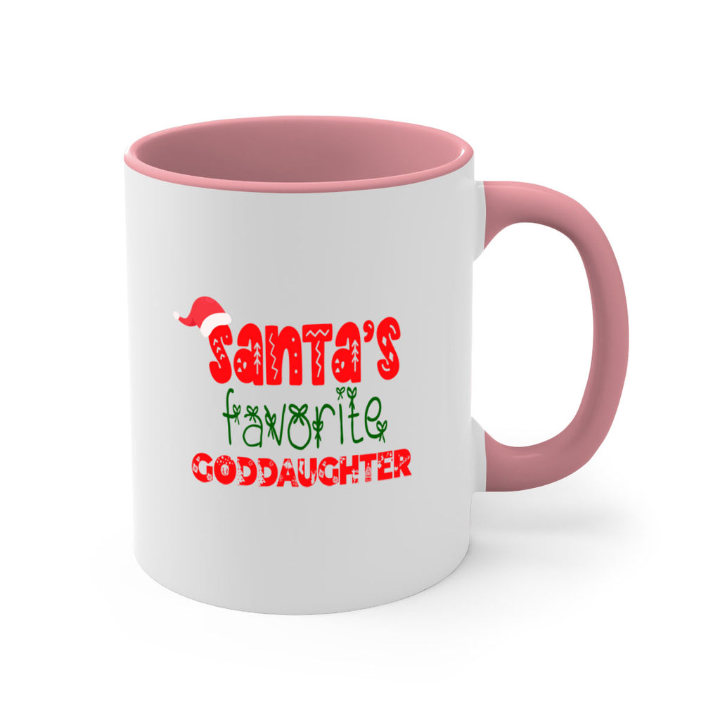 santas favorite goddaughter style 843#- christmas-Mug / Coffee Cup