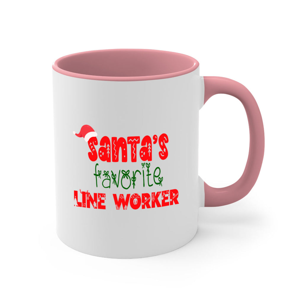 santas favorite line worker style 923#- christmas-Mug / Coffee Cup