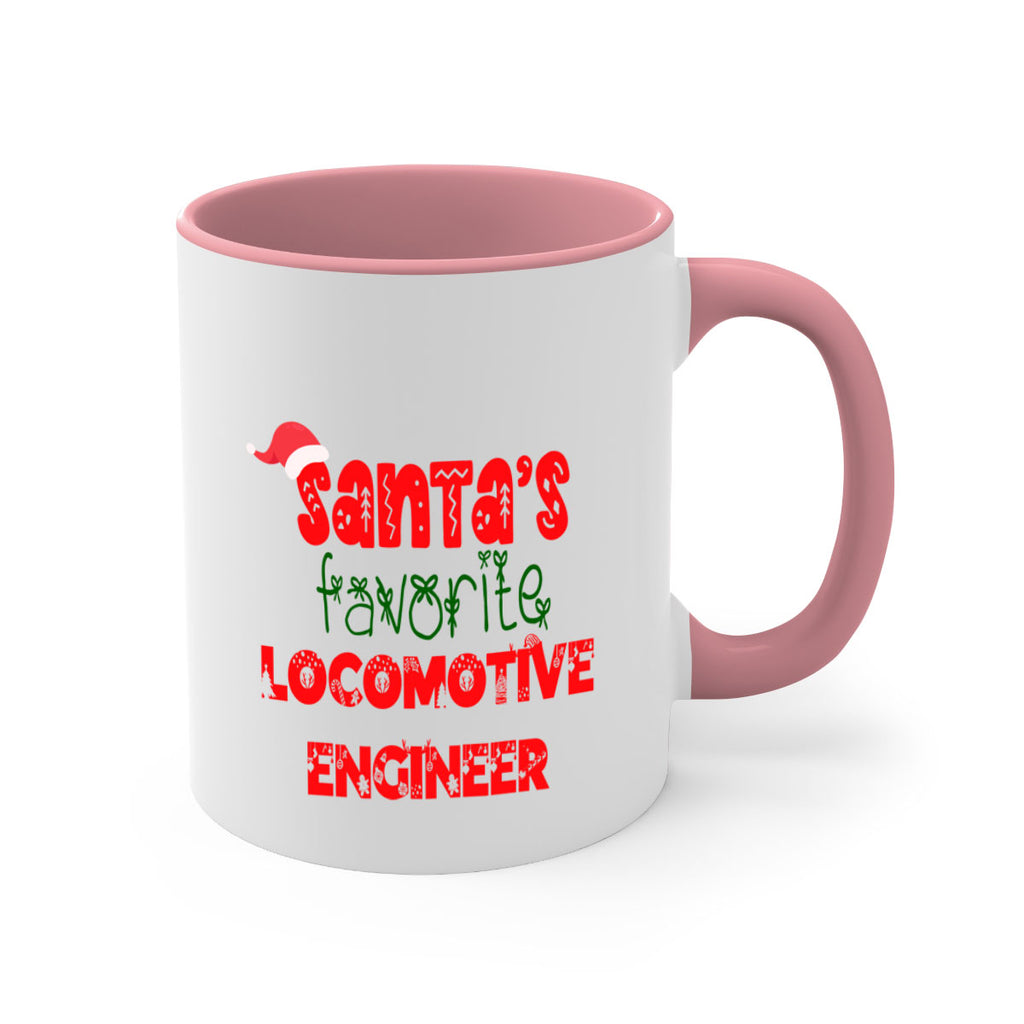 santas favorite locomotive engineer style 927#- christmas-Mug / Coffee Cup