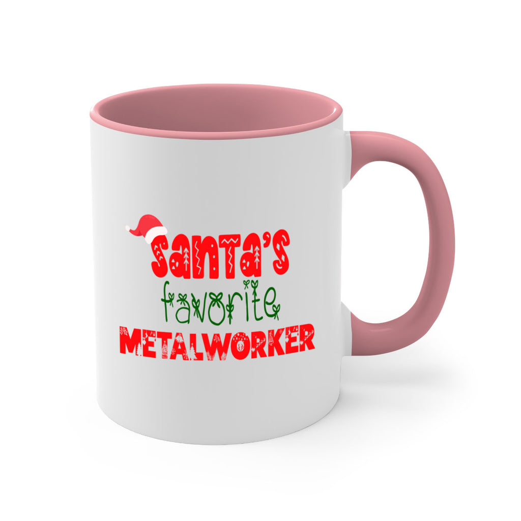 santas favorite metalworker style 955#- christmas-Mug / Coffee Cup