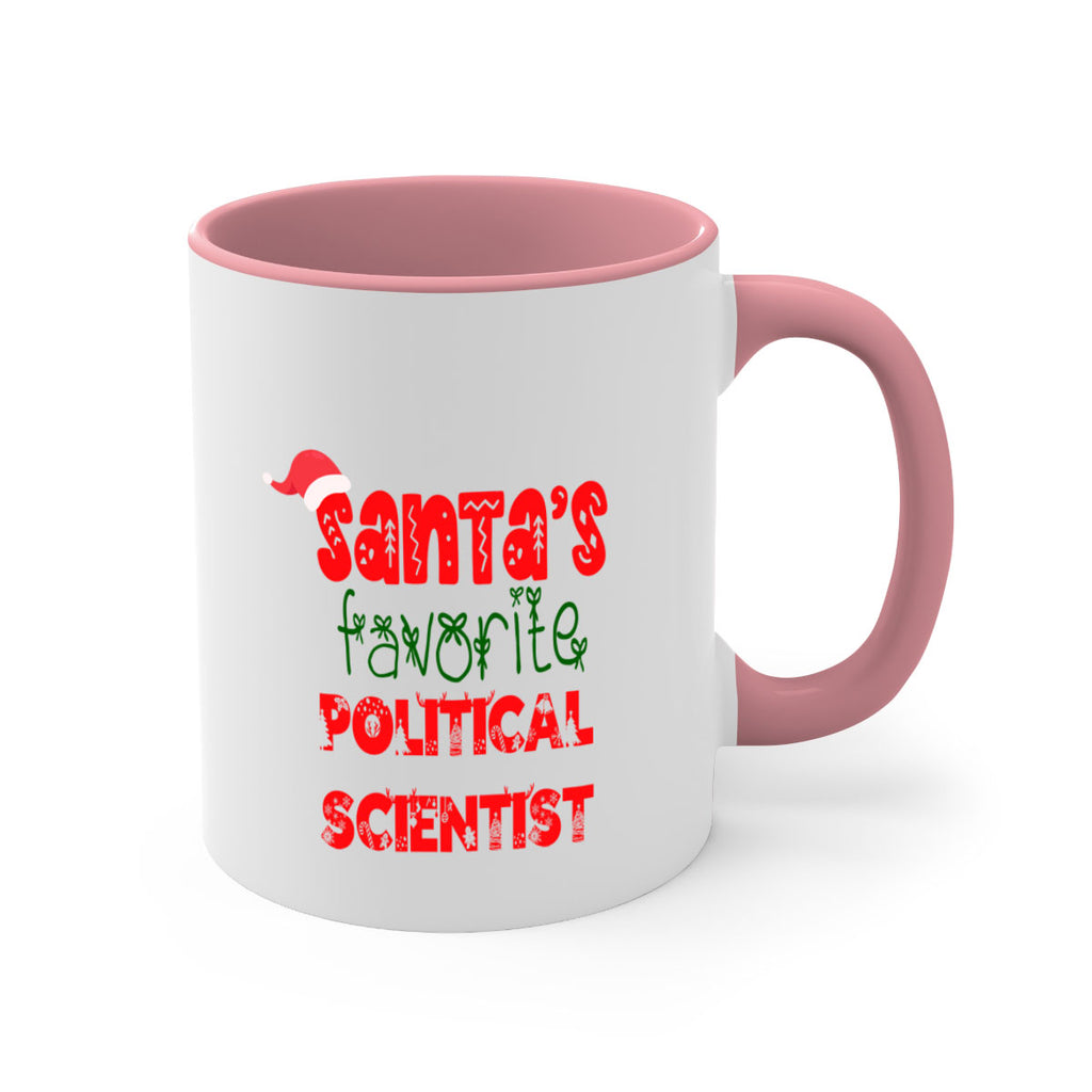 santas favorite political scientist style 1028#- christmas-Mug / Coffee Cup