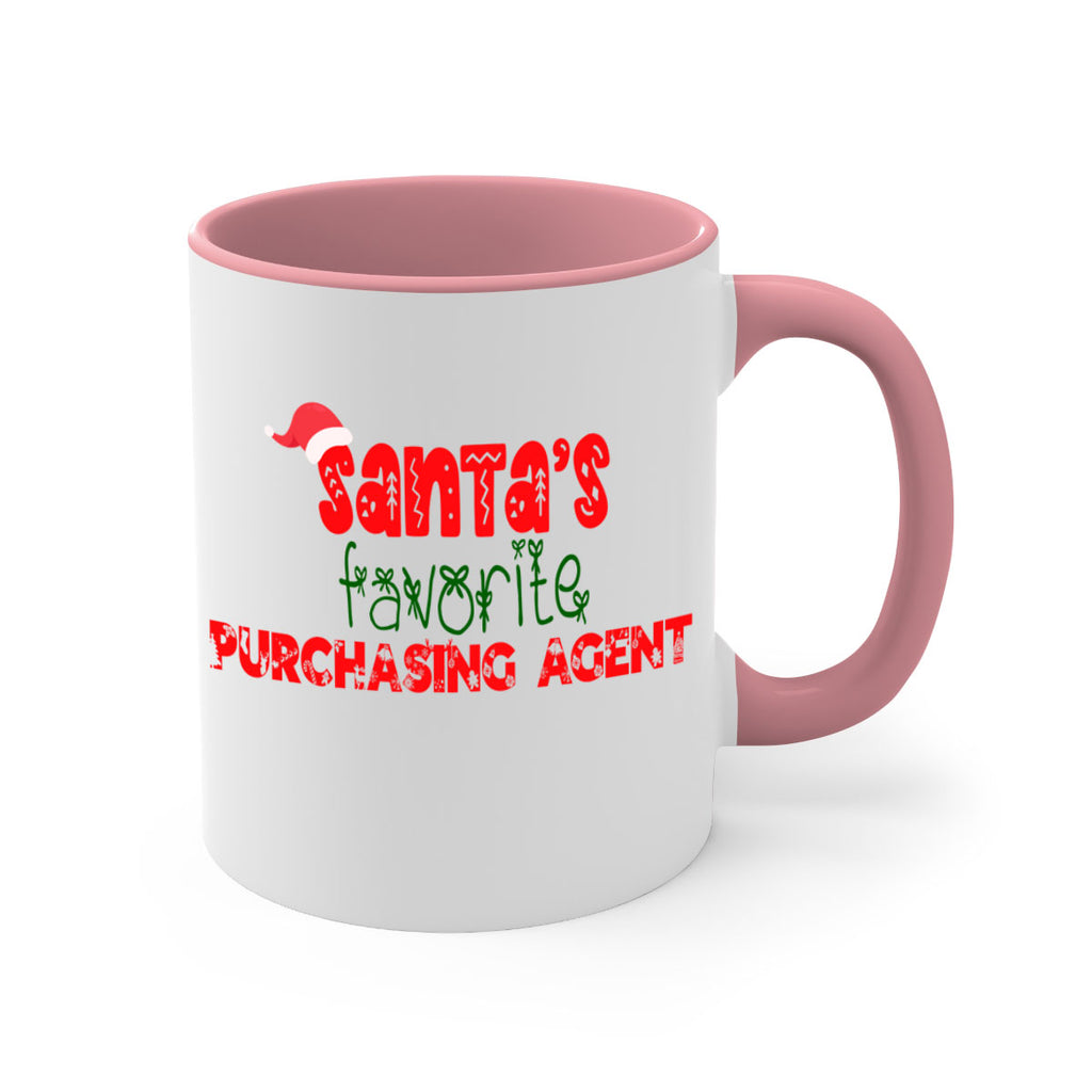 santas favorite purchasing agent style 1047#- christmas-Mug / Coffee Cup