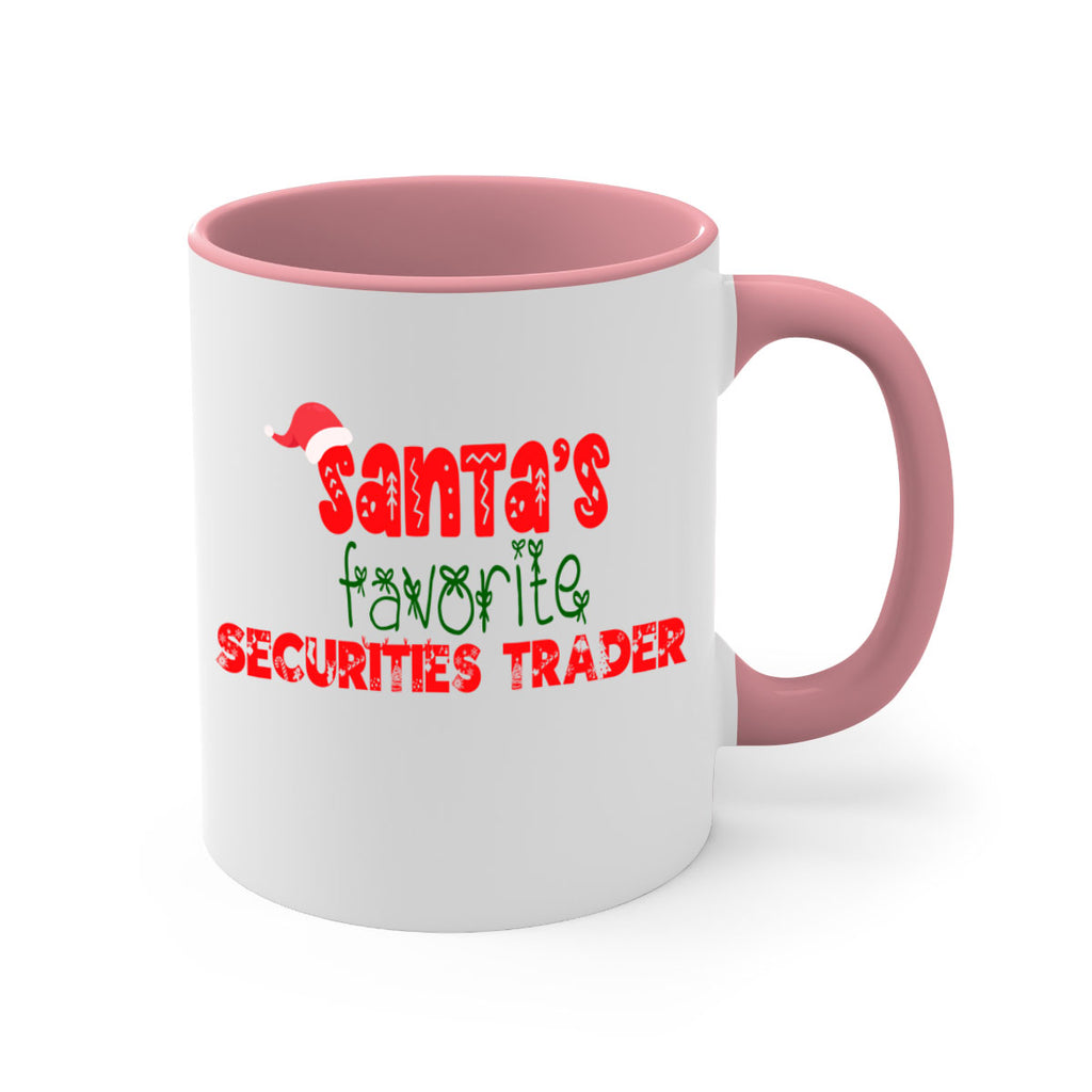 santas favorite securities trader style 1073#- christmas-Mug / Coffee Cup