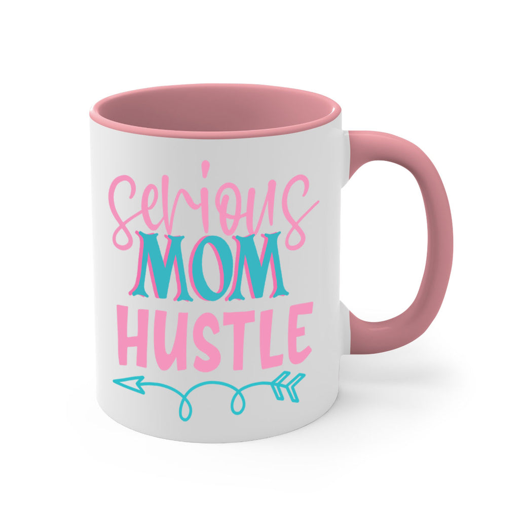 serious mom hustle 302#- mom-Mug / Coffee Cup