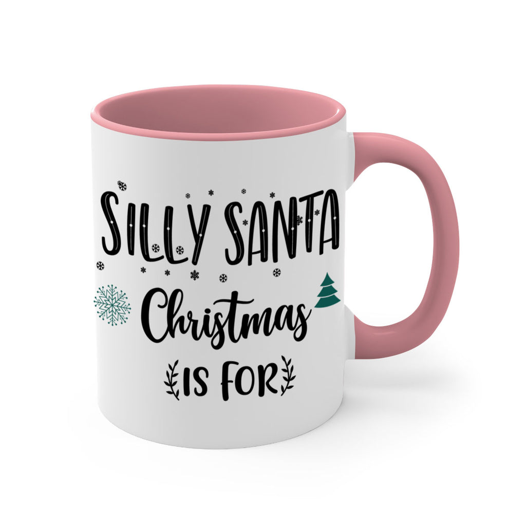 silly santa christmas is for jesus style 1175#- christmas-Mug / Coffee Cup