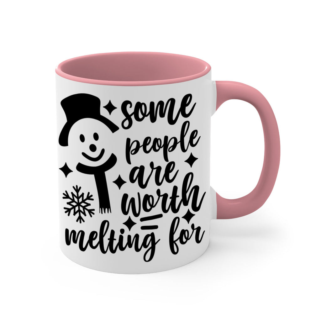 some people are worth melting for style 1181#- christmas-Mug / Coffee Cup