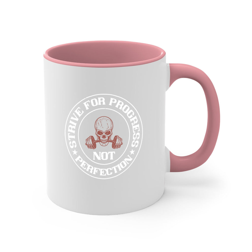 strive for progress not perfection 72#- gym-Mug / Coffee Cup