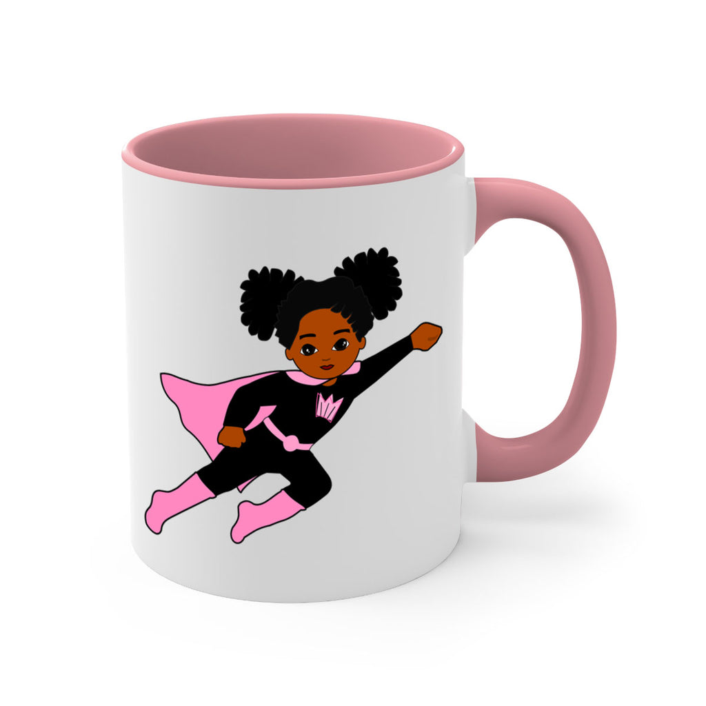 super kids girl 11#- Black women - Girls-Mug / Coffee Cup