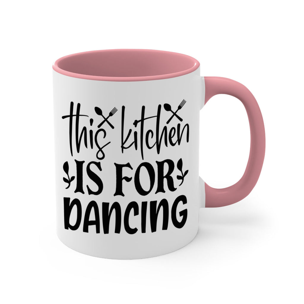 this kitchen is for dancing 75#- kitchen-Mug / Coffee Cup