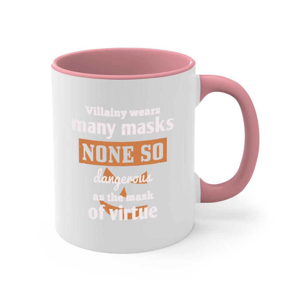 villainy wears many masks 124#- halloween-Mug / Coffee Cup