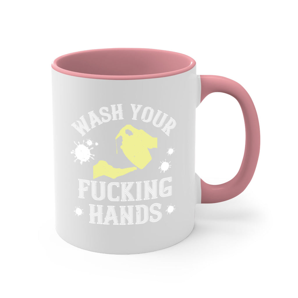wash your fucking hands Style 16#- corona virus-Mug / Coffee Cup