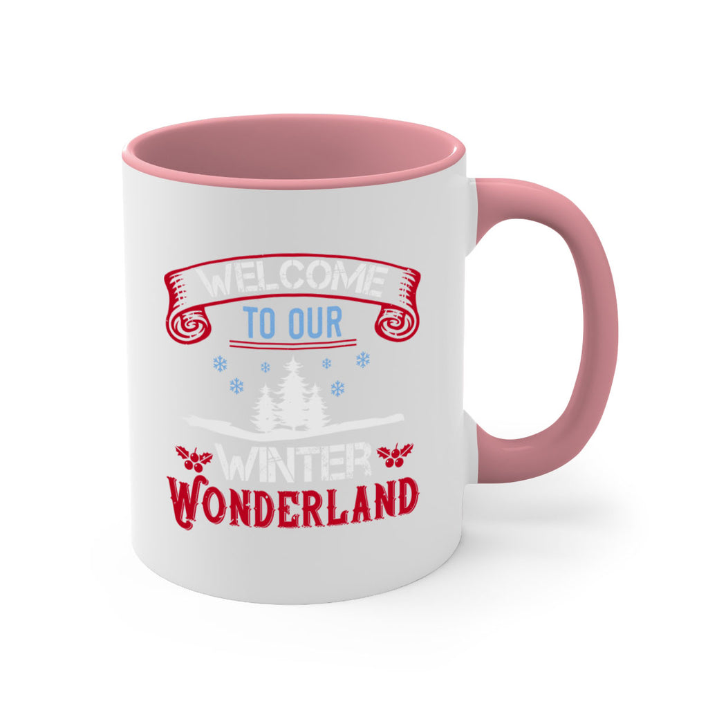 welcome to our winter wonderland 347#- christmas-Mug / Coffee Cup
