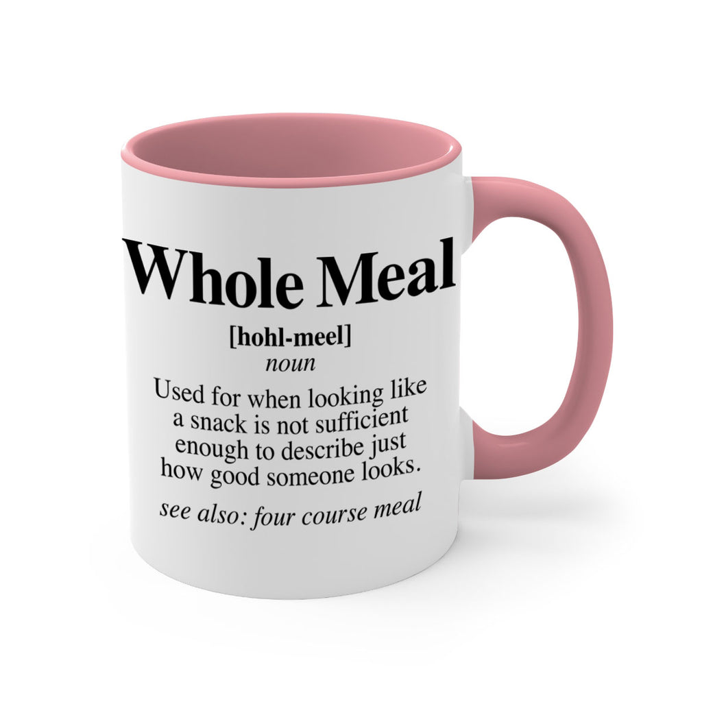 whole meal 10#- black words - phrases-Mug / Coffee Cup