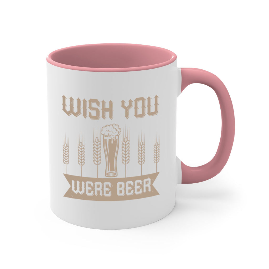 wish you were beerr 1#- beer-Mug / Coffee Cup