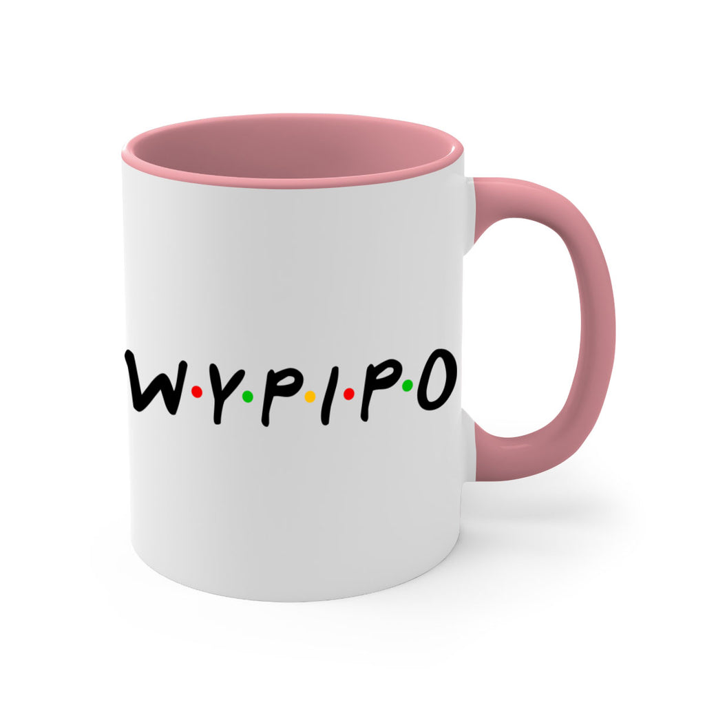 wypipo 7#- black words - phrases-Mug / Coffee Cup
