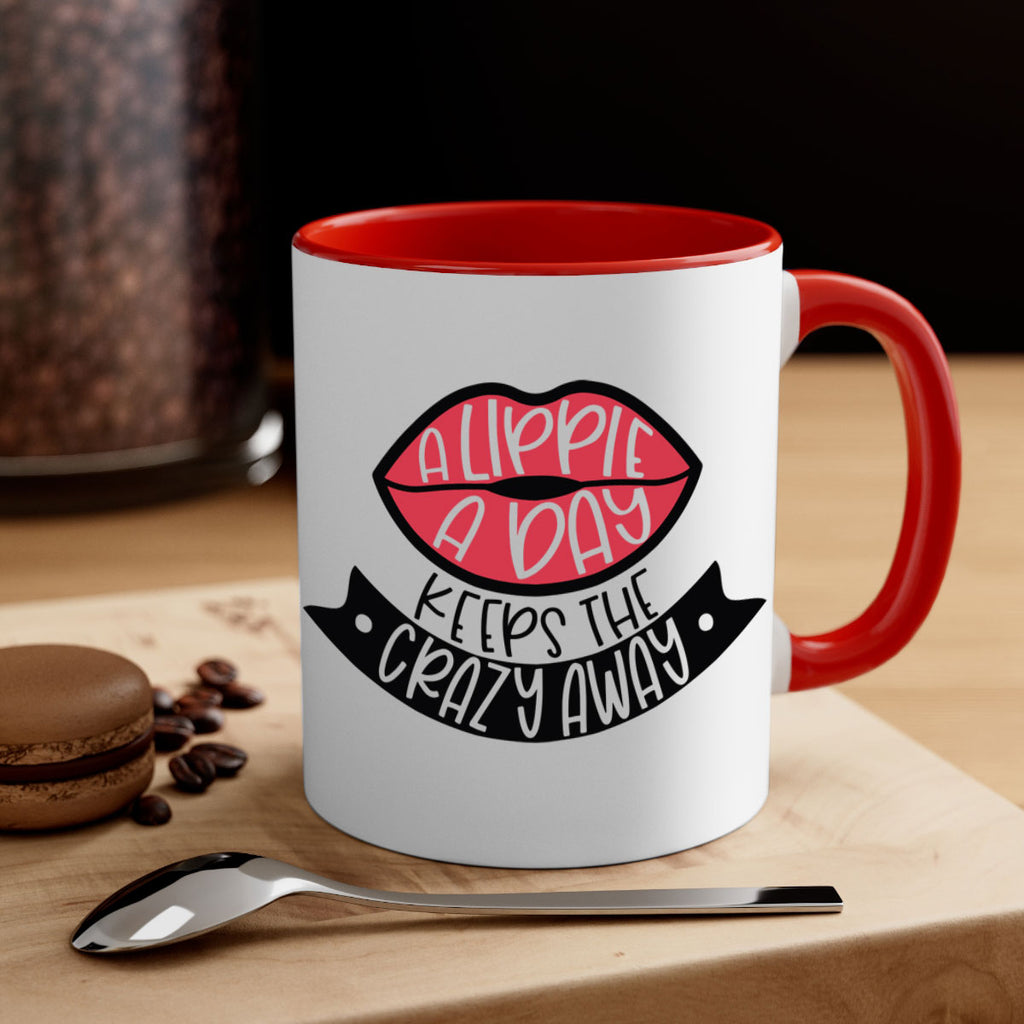 A Lippie A Day Keeps The Crazy Away Style 149#- makeup-Mug / Coffee Cup