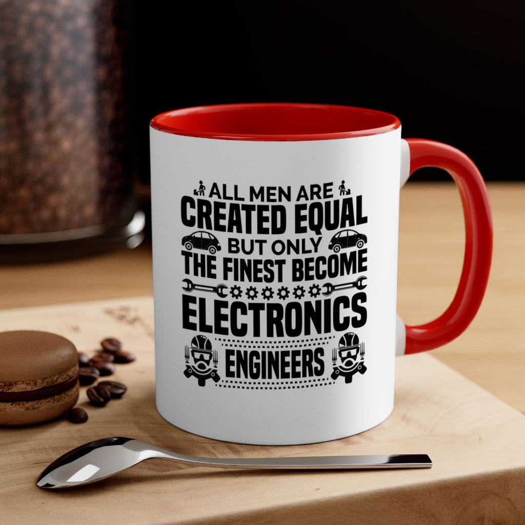 All men are created Style 21#- engineer-Mug / Coffee Cup