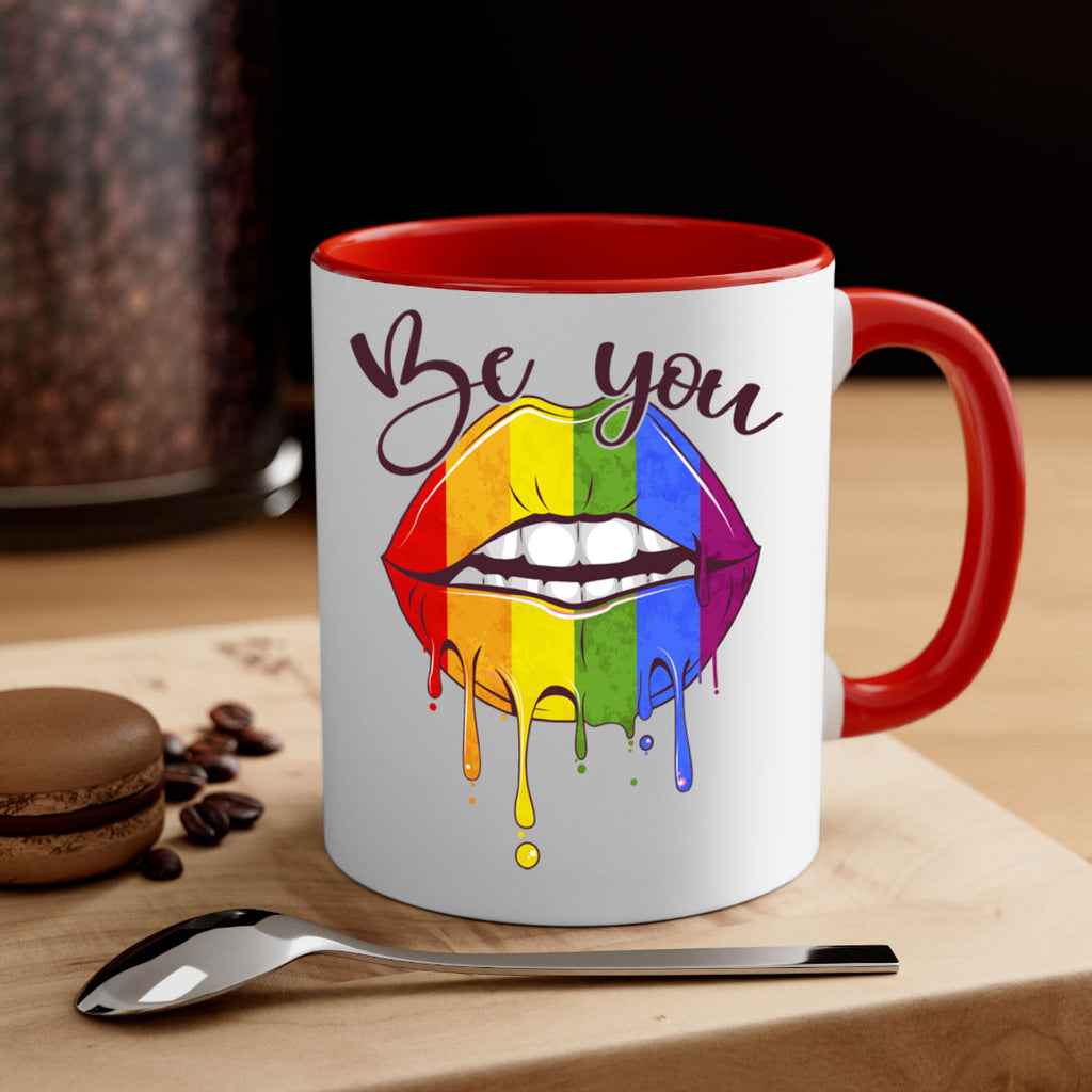 Be You Lips Lgbt Pride  58#- lgbt-Mug / Coffee Cup