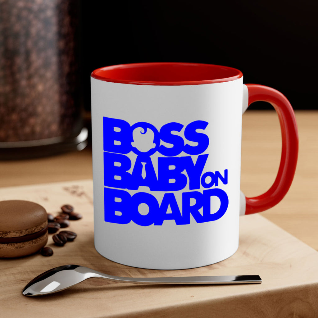 Boss Baby On Board 2#- black words - phrases-Mug / Coffee Cup