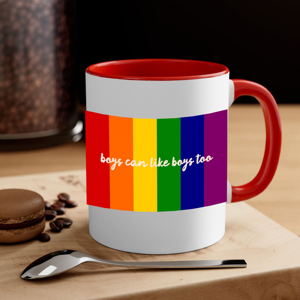 Boys can like Boys too 17#- lgbt-Mug / Coffee Cup