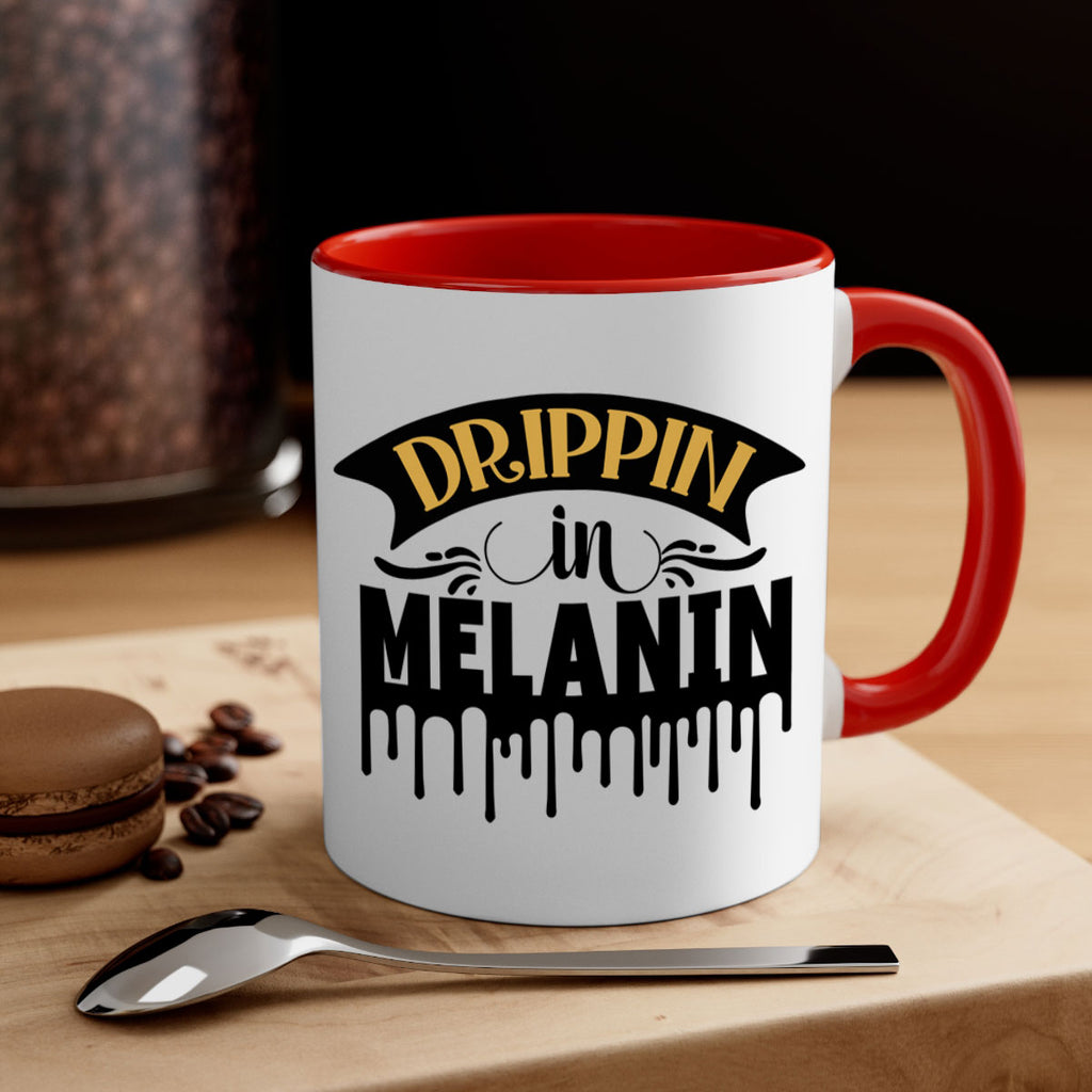 Drippin in melanin Style 41#- Black women - Girls-Mug / Coffee Cup
