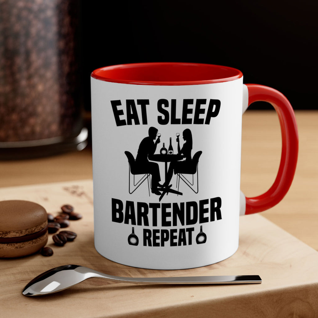 Eat sleep Style 3#- bartender-Mug / Coffee Cup