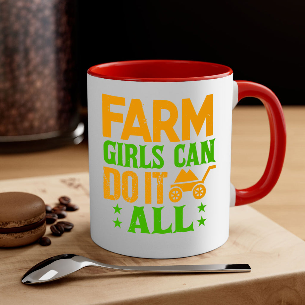 Farm girls can do it all 13#- Farm and garden-Mug / Coffee Cup