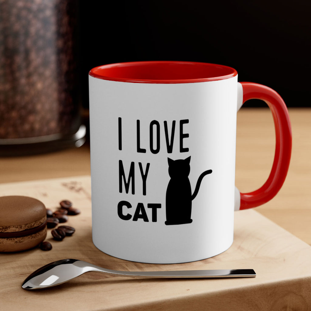 I Love My Cat Style 57#- cat-Mug / Coffee Cup