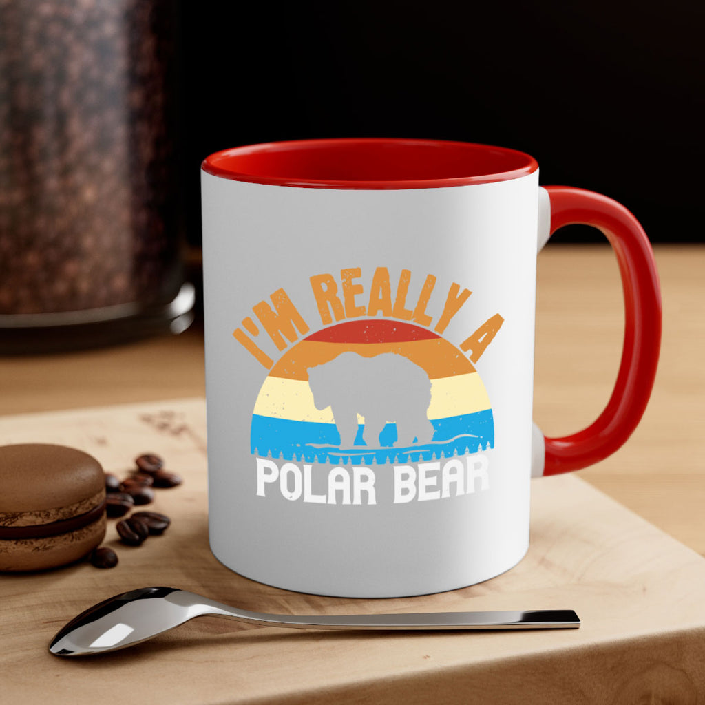 I'm Really A Polar Bear 38#- bear-Mug / Coffee Cup