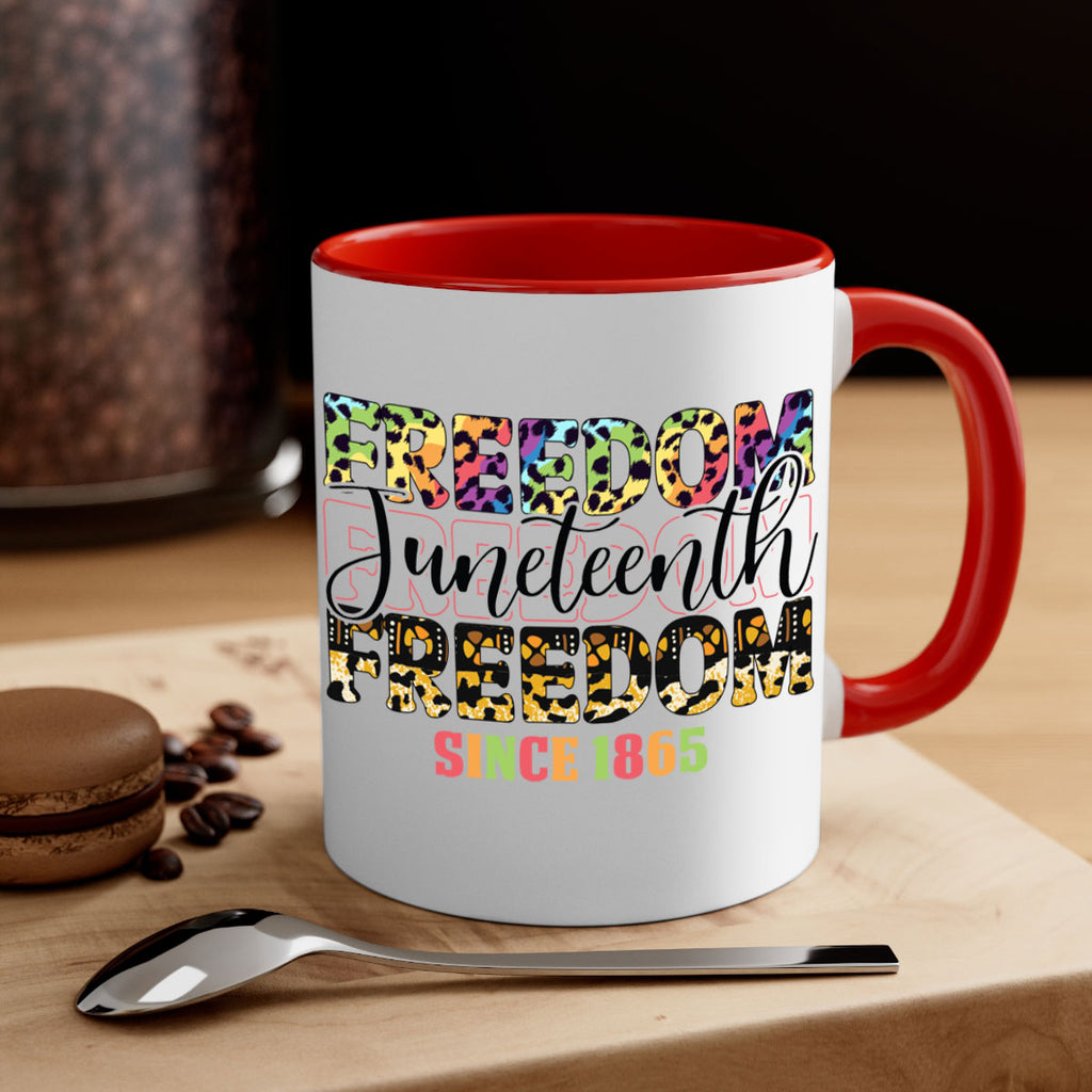 Juneteenth Freedom Since 1865 Png 36#- juneteenth-Mug / Coffee Cup