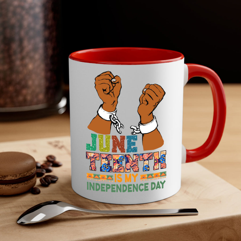 Juneteenth Is My Independence Day Png 29#- juneteenth-Mug / Coffee Cup