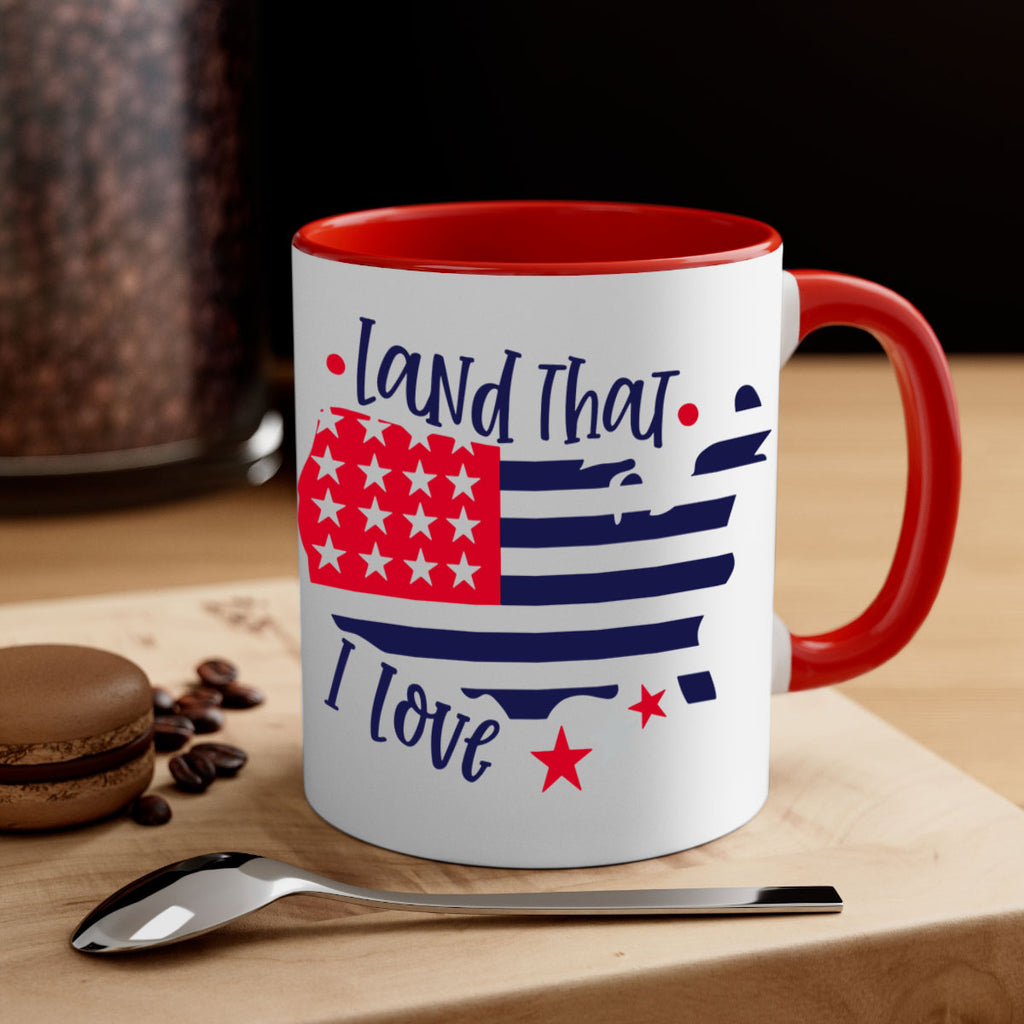 Land That I Love Style 158#- 4th Of July-Mug / Coffee Cup