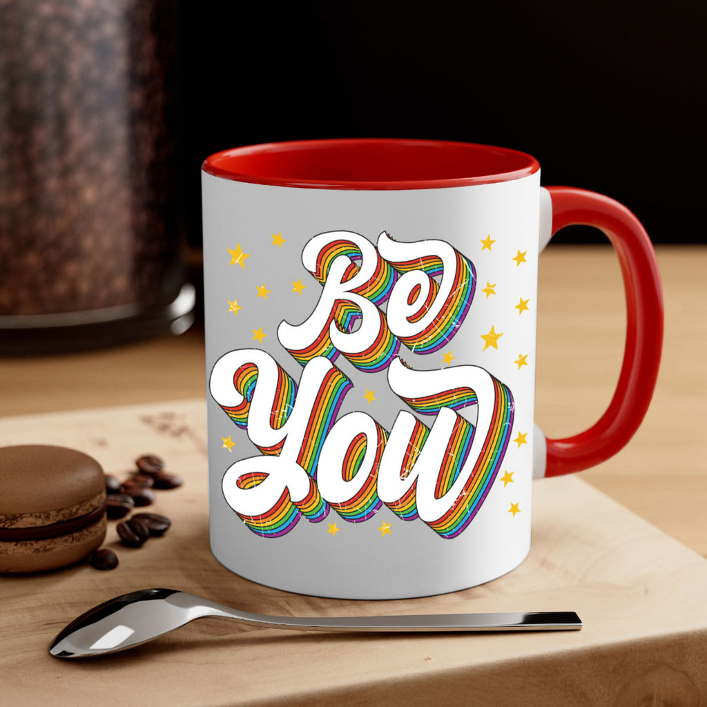 Lgbtq Be You Gay Pride Lgbt Ally Rainbow 31#- lgbt-Mug / Coffee Cup