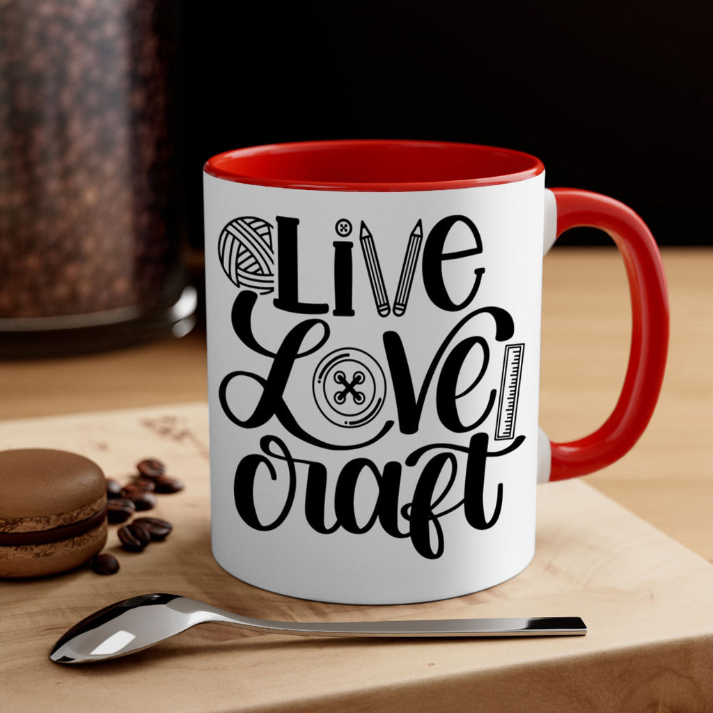 Live Love Craft 14#- crafting-Mug / Coffee Cup