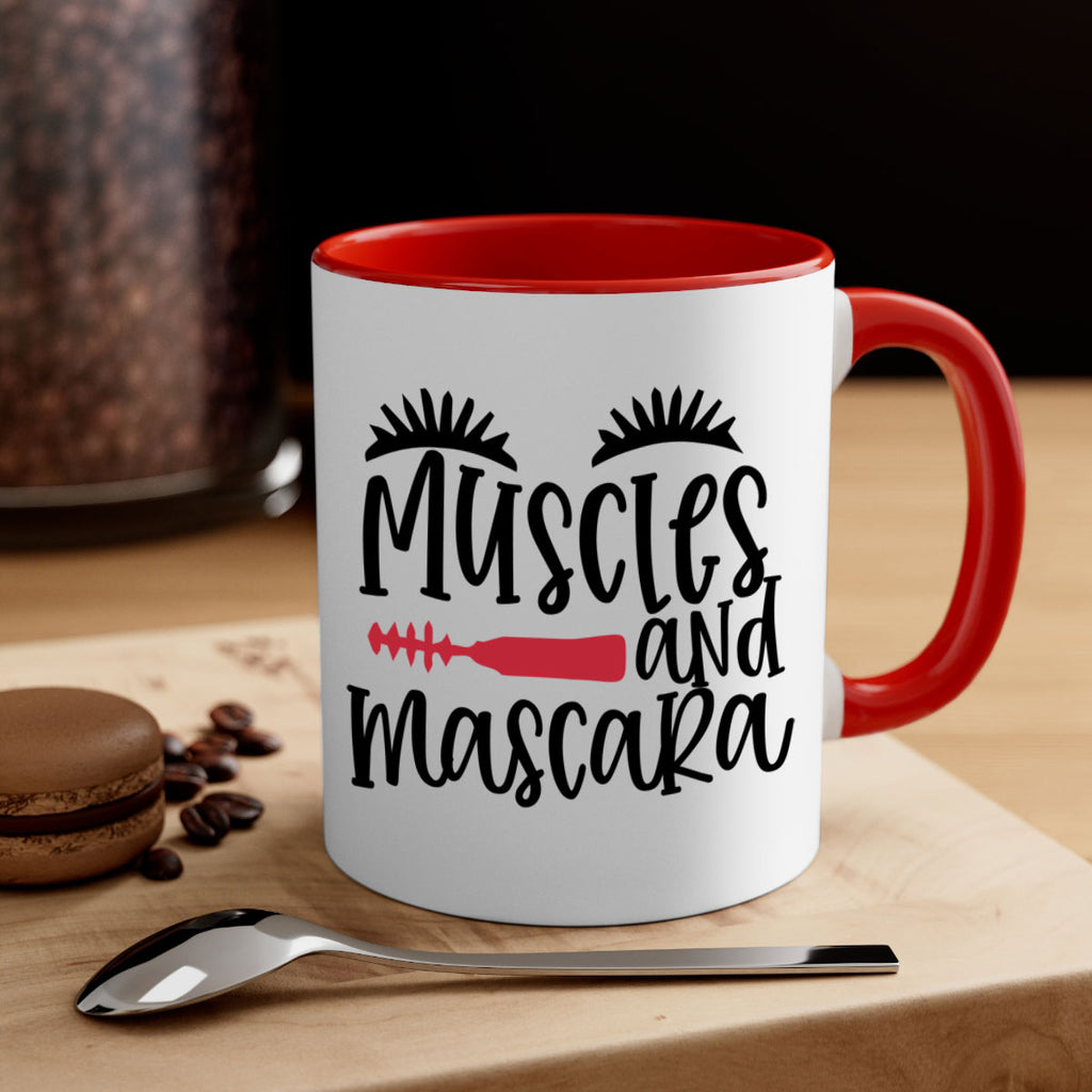 Muscles and mascara design Style 221#- makeup-Mug / Coffee Cup