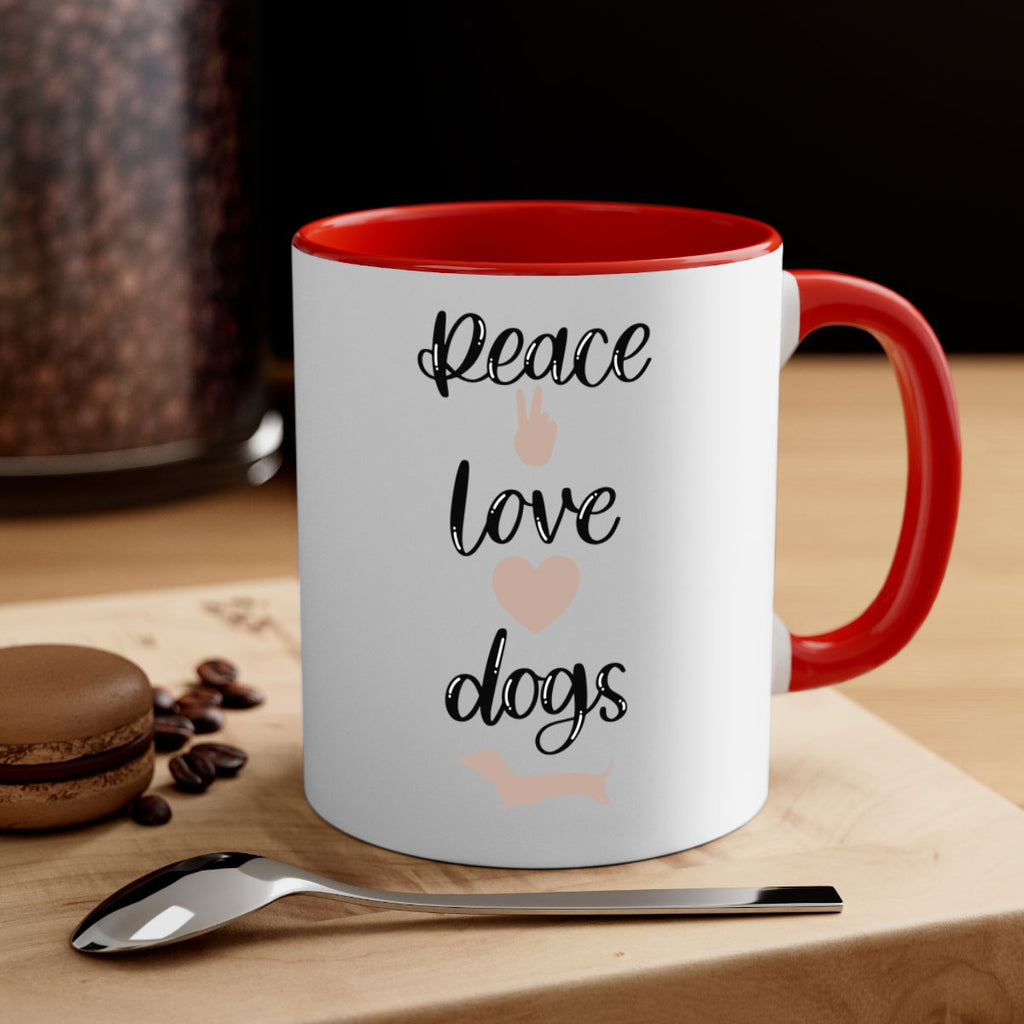 Peace Love Dogs Style 11#- Dog-Mug / Coffee Cup