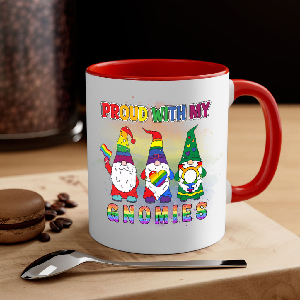 Proud With My Gnomies Lgbt Q Gnomes Png 43#- lgbt-Mug / Coffee Cup