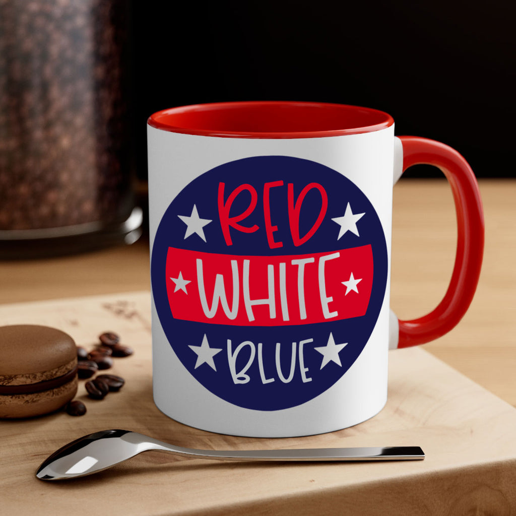 Red White Blue Style 170#- 4th Of July-Mug / Coffee Cup