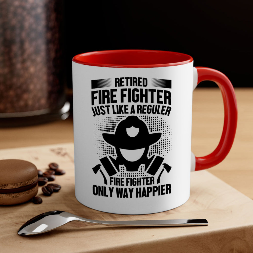 Retired fire Style 40#- fire fighter-Mug / Coffee Cup