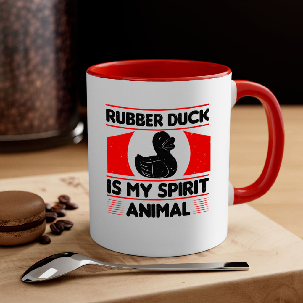 Rubber duck is my spirit animal Style 19#- duck-Mug / Coffee Cup