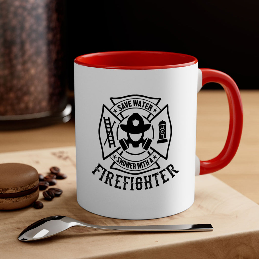 Save water Style 34#- fire fighter-Mug / Coffee Cup